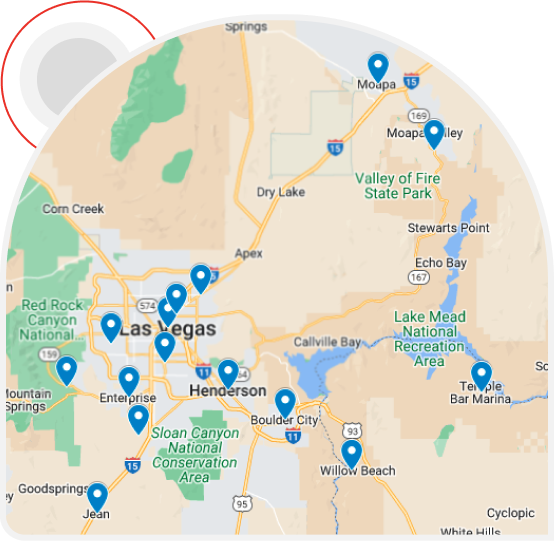 service area map